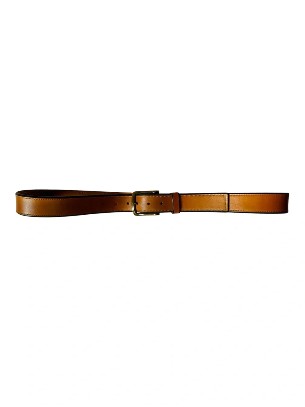 Allen Edmonds Men’s Walnut Genuine Leather 1 1/2” Dress Business Belt- Size 42
